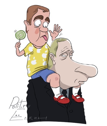 De ce Putin Medvedev (Putin) De ce Putin Medvedev