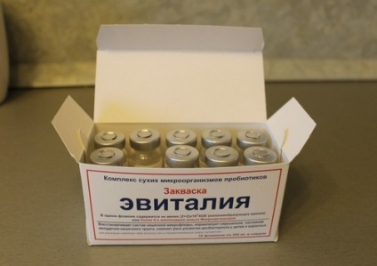 Evitaliya preparare maia, utilizare, compoziția (formulare) Evitaliya plămadă preparare, utilizare, compoziția