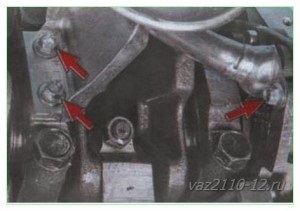 Înlocuirea vazele pompei de ulei 2110-2112, îndepărtare și instalare (2110-2112) Înlocuirea vazele pompei de ulei 2110-2112, demontarea și montarea