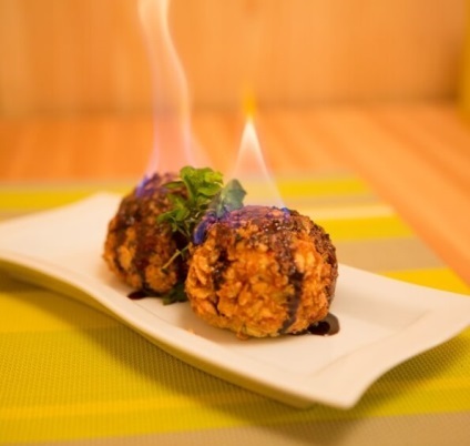 1 prăjit înghețată (fried înghețată) Fried înghețată 1