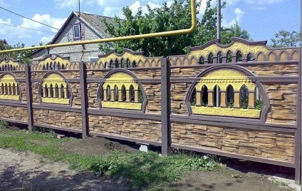 Armat gard din beton pentru grădină (numai atunci) gard din beton armat pentru grădină