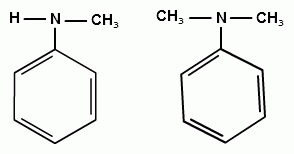 amine aromatice (amino laterale grupă cu catenă) amine aromatice