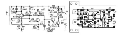 Detector la același nivel cu propriile lor mâini - o revizuire a schemelor populare (ascunse) Detector la același nivel cu propriile lor mâini - o revizuire a schemelor populare