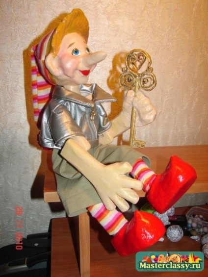 Jucărie - Pinocchio cu propriile sale mâini (lor) Jucărie - Pinocchio cu propriile sale mâini
