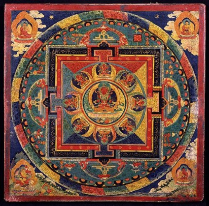 Mandala indiană - ce fel de simbol (Mandala) Mandala indiană - ce fel de caracter