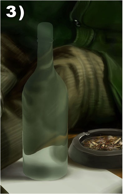 Cum de a desena un pahar, desen în Photoshop (sticlă) Cum de a desena un pahar, desen în Photoshop