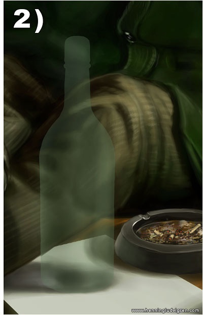 Cum de a desena un pahar, desen în Photoshop (sticlă) Cum de a desena un pahar, desen în Photoshop