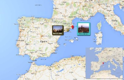 Hărți coasta, orașe și stațiuni de hartă detaliată Costa Brava - Lloret de Mar, Tossa de Mar (hartă) Hărți coasta, orașe și stațiuni de hartă detaliată Costa Brava - Lloret de Mar, Tossa de Mar,