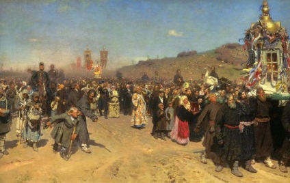 Procesiune - ea (crucea) Procesiune - l