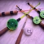 Atașamentele de iarnă tije 1 (tijă de pescuit de iarna de montare) Accesorii de iarna tije de pescuit 1
