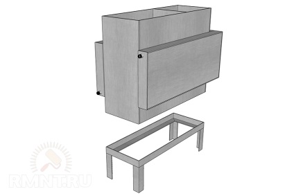 Cuptorul pentru baia de metal cu mâinile lor (construcții) Cuptorul este realizat din metal pentru baie cu mâinile