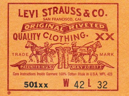 AD 137 ani denim (Levi Strauss) AD 137 ani denim