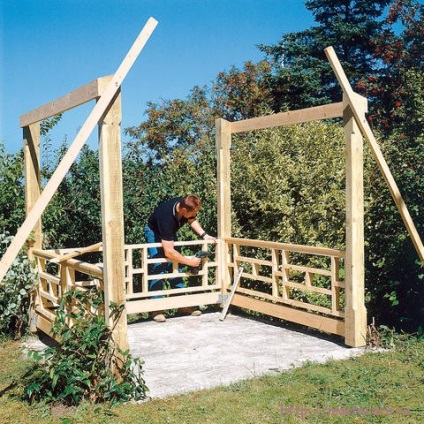 Gazebo-Ceainarie mâini foto (lor) Ceainarie Gazebo cu mâinile fotografia lui