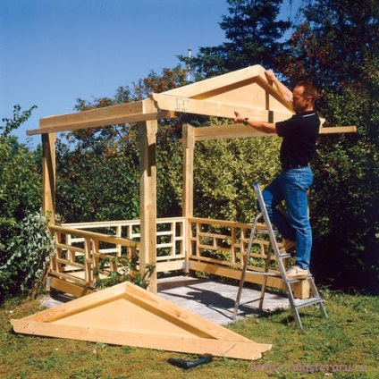 Gazebo-Ceainarie mâini foto (lor) Ceainarie Gazebo cu mâinile fotografia lui