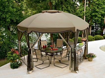 Arbor cort pentru a da (structura carcasă utilizată) cort Gazebo pentru gradina