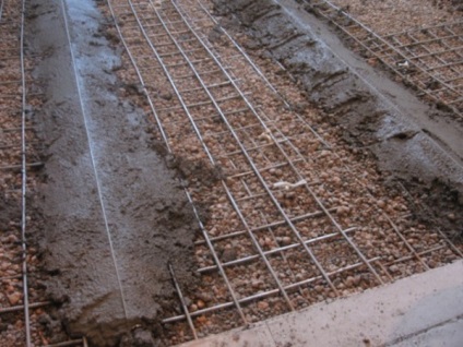 șapă de ciment si beton, la exterior, în grosime garaj și greutatea (strada) șapă de ciment-beton pe stradă, în garajul grosimea și greutatea