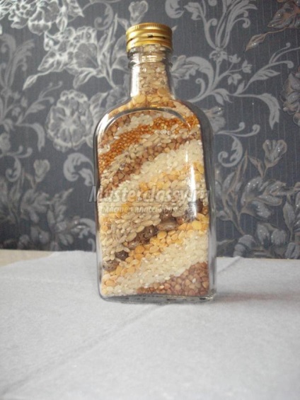 sticla decorative cu boabe cu mâinile lor (sticla decorativa cu atelier crupele) sticla decorative cu boabe cu propriile lor mâini
