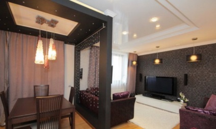 living de design camera în culoarea wenge (culoare) living de proiectare cameră în wenge culoare