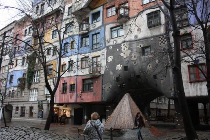 Hundertwasserhaus (Hundertwasser) casa Hundertwasser