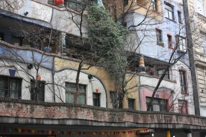 Hundertwasserhaus (Hundertwasser) casa Hundertwasser