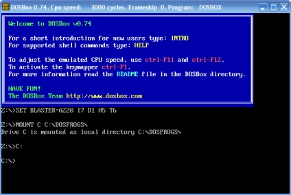 DOSBox - dos emulator (emulator) DOSBox - dos emulator