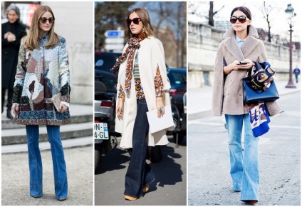 2015 Jeans răsfrântă (evazat) Blugi evazată în 2015