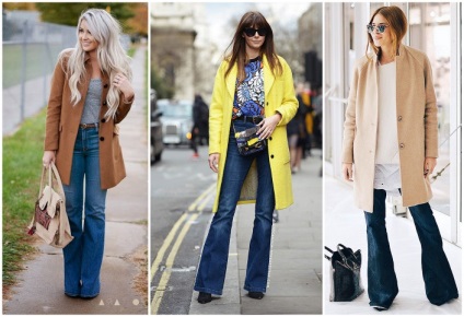 Jeans evazate în 2015 (jeans) Blugi evazată în 2015