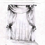 jaluzele Schițele (perdele) perdele schite