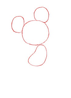 Cum să atragă Minni Maus (Mickey Mouse prietena) Stadiile creion (etape) Cum să atragă Minni Maus (iubita lui Mickey Mouse) în etape creion