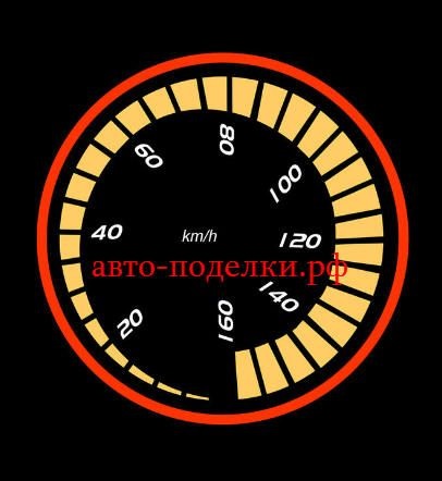 Cum de a face un vitezometru pe LED-urile motor pas cu pas (de a face) Cum de a face un vitezometru pe LED-urile motor pas cu pas