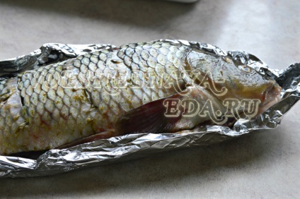 Karp în cuptor (vas de alimentare oval) Carp în cuptor
