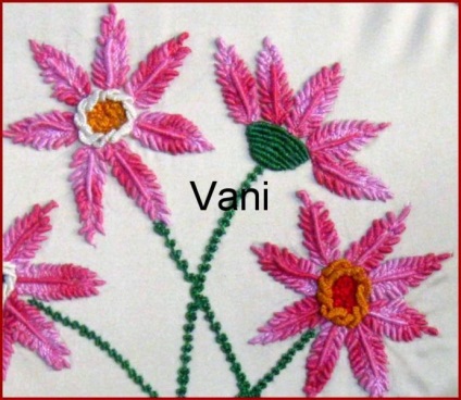 Frumos broderie rococo (rococo brodată cusătură) Frumoasa Rococo broderie