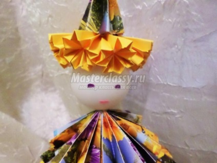 hârtie de origami Doll (origami clasa papusa zana de master) hârtie de origami Doll