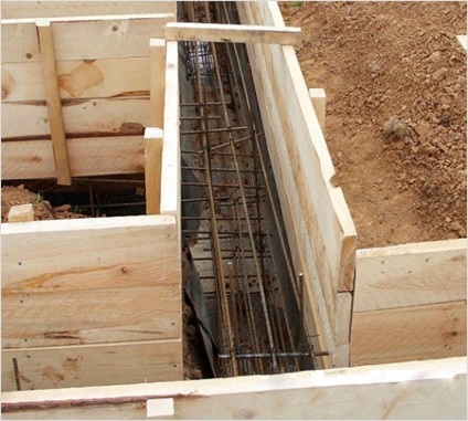 Strip fundație cu propriile sale mâini (o fundație cu mâinile) Strip fundație cu propriile sale mâini