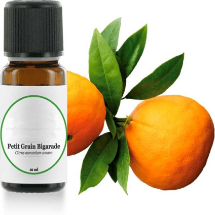 Oil Petitgrain (flacon de sticlă de culoare închisă) uleiul de petitgrain