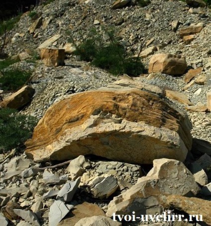 Marnă piatră (depozite marm` de sol marnă) piatră marnă