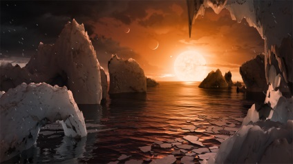 NASA a găsit trei planete locuibile (planete) NASA a găsit trei planete locuibile