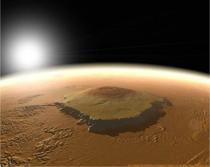 Caracteristici ale planetei Marte (atmosfera lui Marte) Caracteristici ale Marte