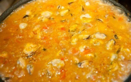 Paella cu pui și fructe de mare - un pas cu pas reteta cu fotografii de pe (bucătar) Paella cu pui și fructe de mare - un pas cu pas reteta cu fotografii de pe