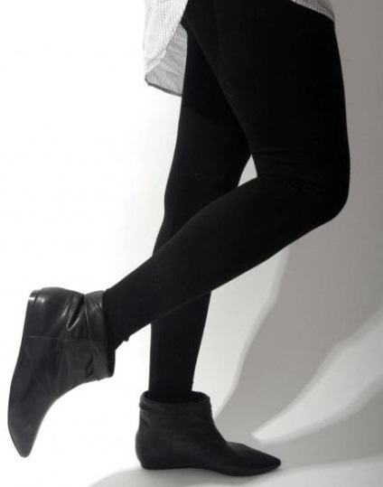 Boots fără toc (toc) Boots fără toc
