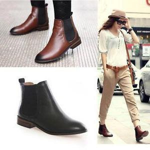 Cizme fara tocuri (cizme) Boots fără toc