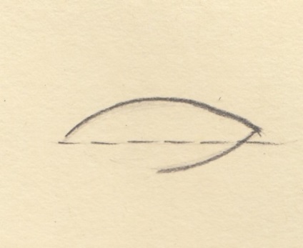 Egal etape ochi (remiză) Desenați ochii treptat