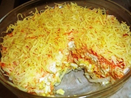 Salata franceză cu reteta dreptul de pui cu fotografie (salata) Salata franceză cu reteta dreptul de pui cu o fotografie