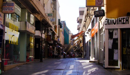 Shopping în Cretei (Chania) cumpărături Creta