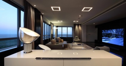Perdele în stilul de high-tech, în interiorul apartamentului dvs. 20 fotografii (perdele) Perdele în stilul de high-tech, în interiorul apartamentului dvs. 20 de fotografii