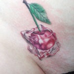 cireșe Tattoo, culoare, stil, tehnica, dimensiunea și zona a corpului (de culoare) cireșe Tattoo, culoare, stil, tehnica, dimensiunea și zona a corpului