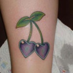 cireșe Tattoo, culoare, stil, tehnica, dimensiunea și zona a corpului (tehnica) cireșe Tattoo, culoare, stil, tehnica, dimensiunea și zona a corpului