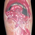cireșe Tattoo, culoare, stil, tehnica, dimensiunea și zona a corpului (tehnica) cireșe Tattoo, culoare, stil, tehnica, dimensiunea și zona a corpului