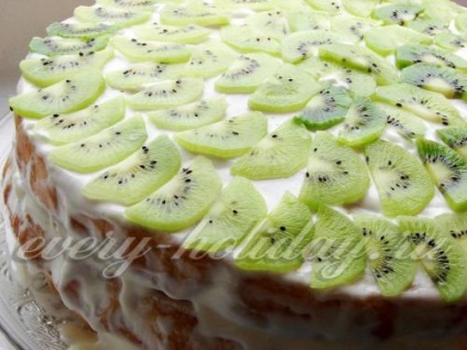 banane și kiwi tort (banane) Tort cu banane și kiwi