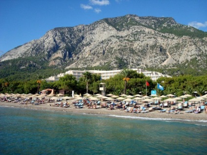 Turcia - Beldibi - Kemer district, fotografie Beach Beldibi (Beldibi) Turcia - Beldibi - zona Kemer, plaja fotografie Beldibi